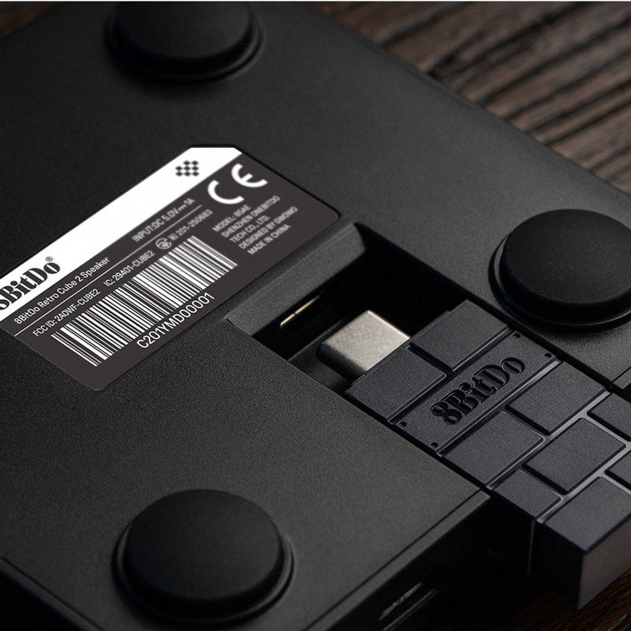 8BitDo N Edition Retro Cube 2 Wired & Wireless Bluetooth Speaker