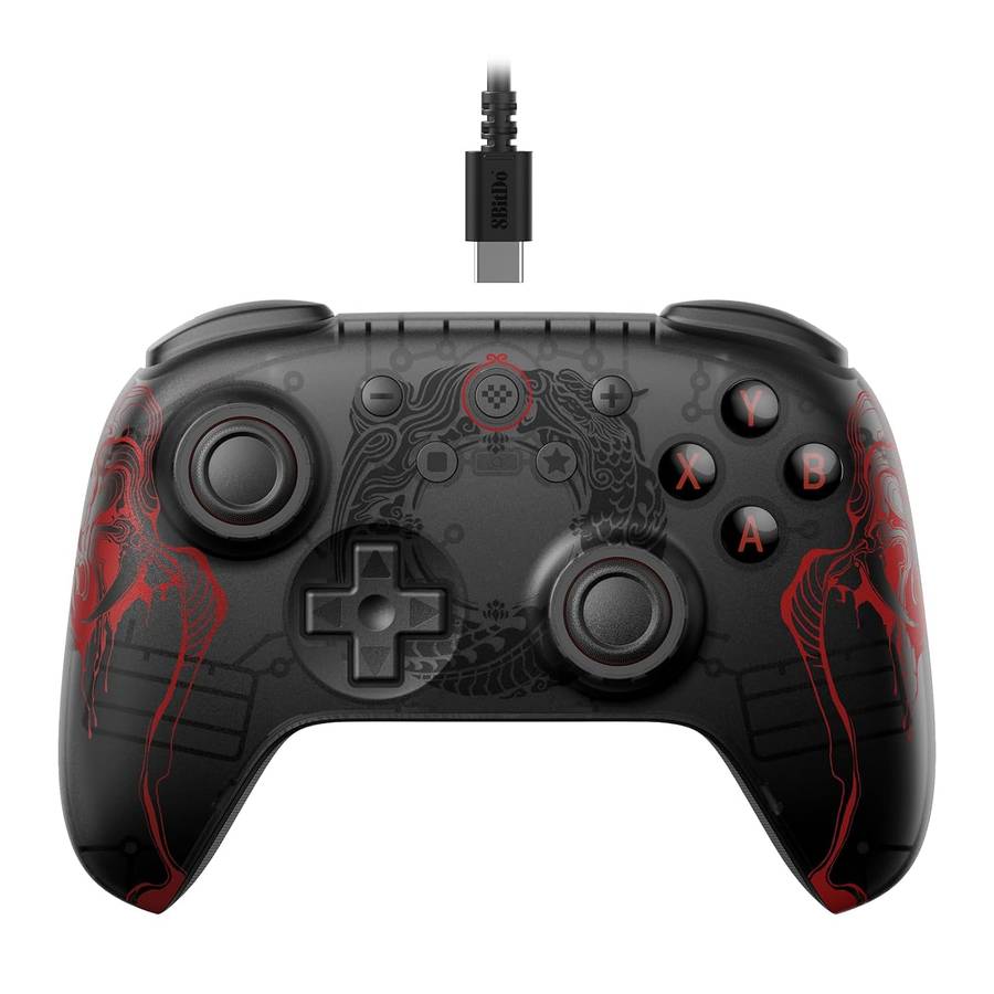 8BitDo Ultimate 2C Wired Controller For Windows/Android Black Myth: Wukong