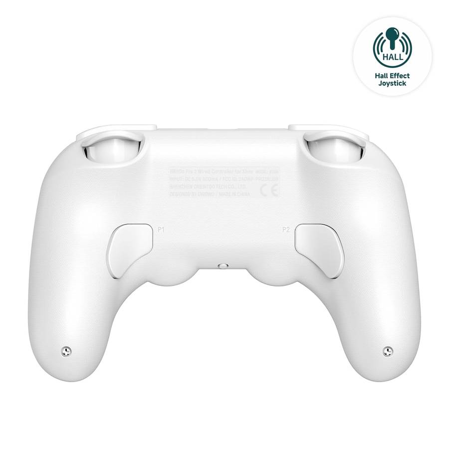 8Bitdo Pro 2 Wired Controller for Xbox Hall Effect Edition White