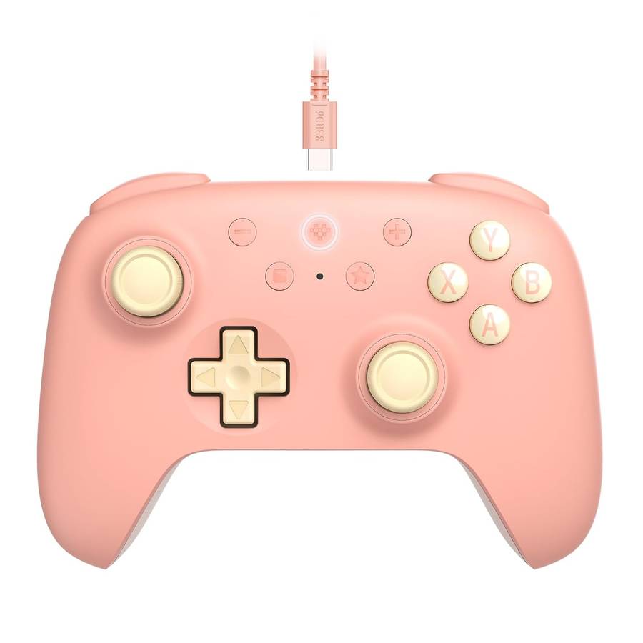 8BitDo Ultimate 2C Wired Controller For Windows and Android Peach