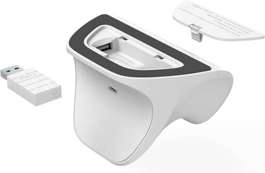 8BitDo Ultimate Controller with Charging Dock for Switch and Windows White