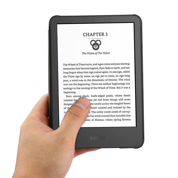 Leather Smart Cover Amazon Kindle 2022 Gen 11 Black