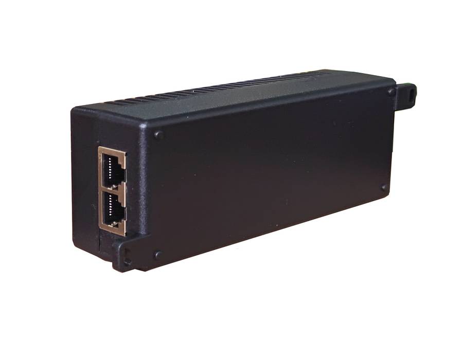 Acconet 10Gbps Passive PoE Injector, 48V, 0.625A, 30W