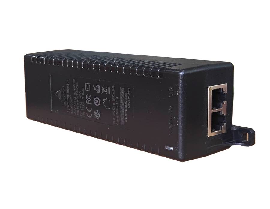 Acconet 10Gbps Active PoE (802.3bt) 48V, 1.35A, 65W