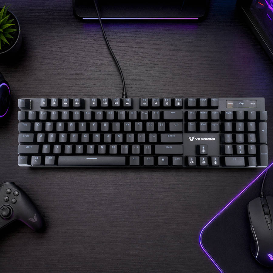 VX Gaming Floki RGB Full Mechanical Keyboard