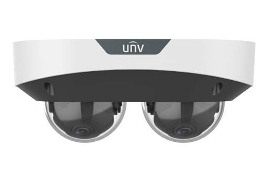 Uniview UNV 2MP LightHunter Dual Lense Fixed Dome IP Camera 2.8mm | IPC3222SS-ADF28K-I1