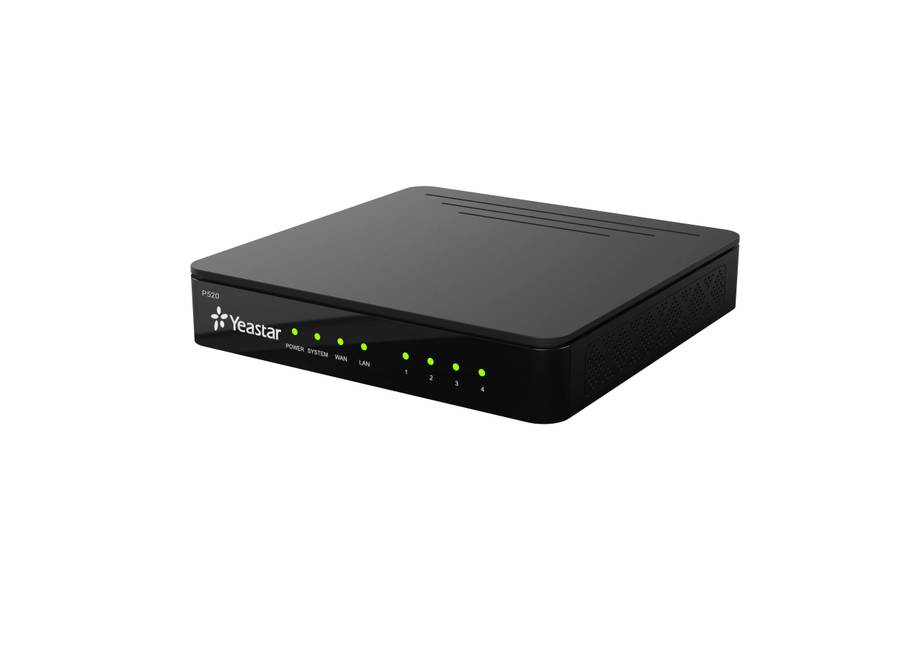 Yeastar P-Series 20-user PBX with 4 Analog Ports | P520