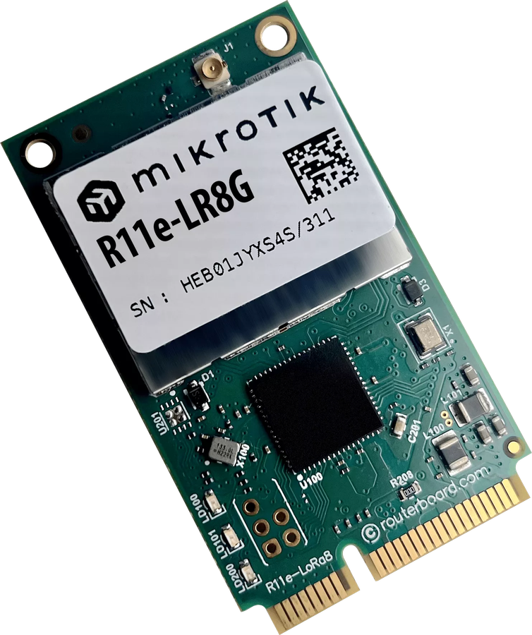 MikroTik LoRa Interface Card with built-in GPS | MT-R11E-LR8G