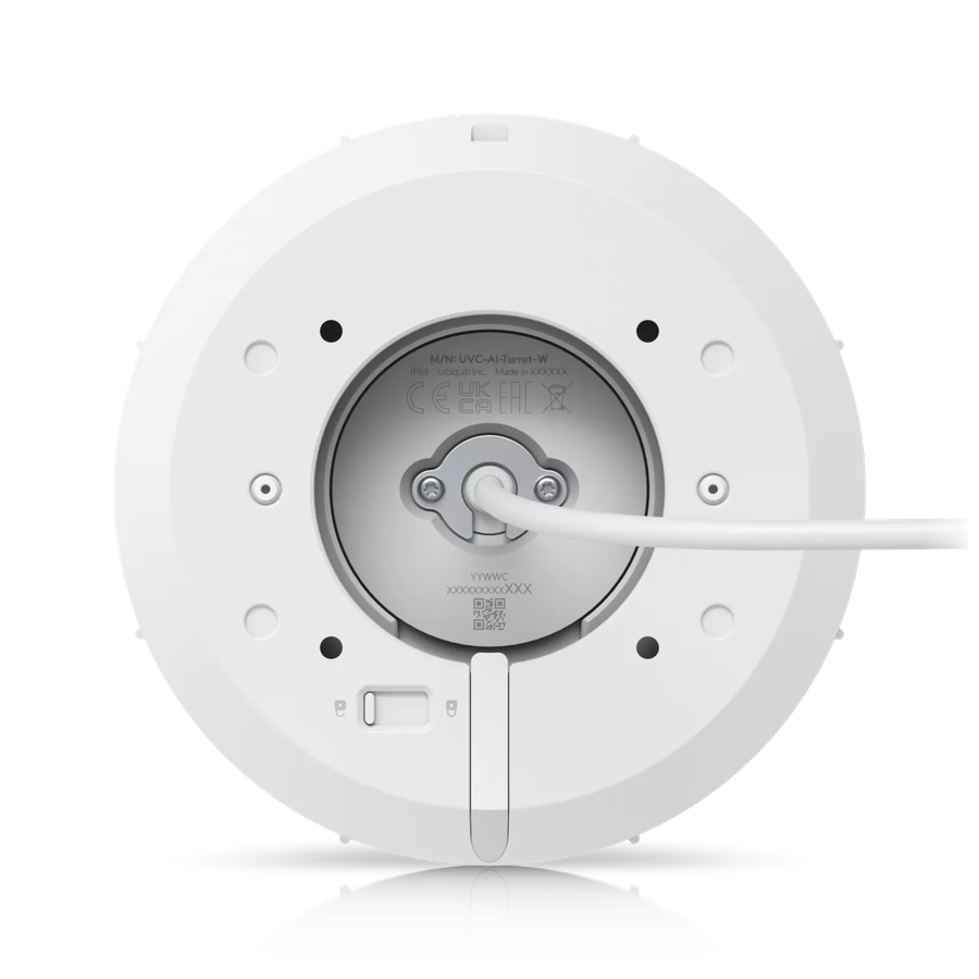 Ubiquiti UniFi Protect 8MP AI Turret IP Camera | UVC-AI-Turret-W