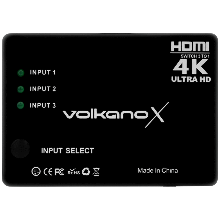 VolkanoX Define Series HDMI Switch 3-Way