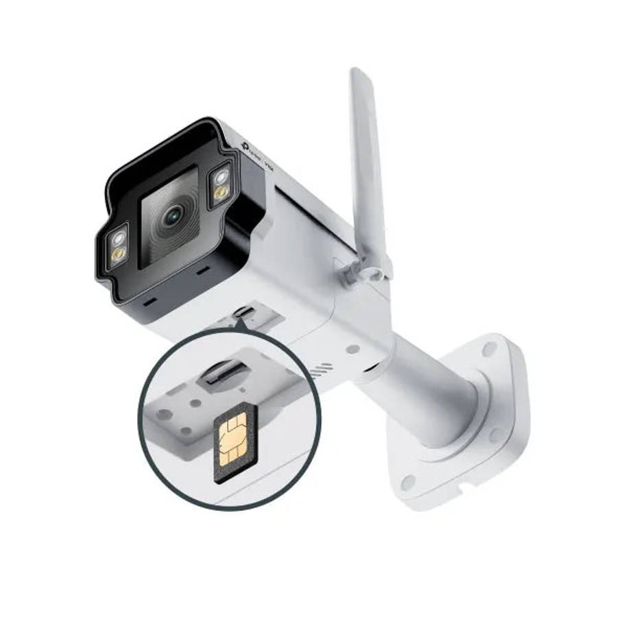 TP-Link VIGI 4MP Outdoor Full-Color 4G Bullet Network Camera | TP-VIGI-S345-4G-4