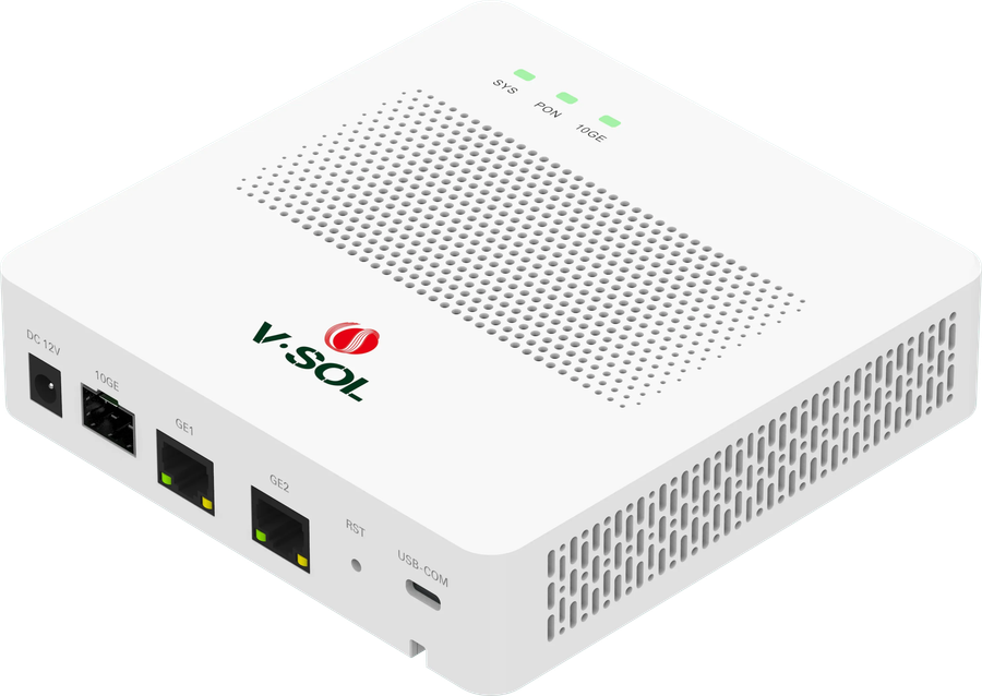 VSOL 1 Port Mini GPON OLT with built-in C++ GPON SFP 1:64 | V1600GS-R