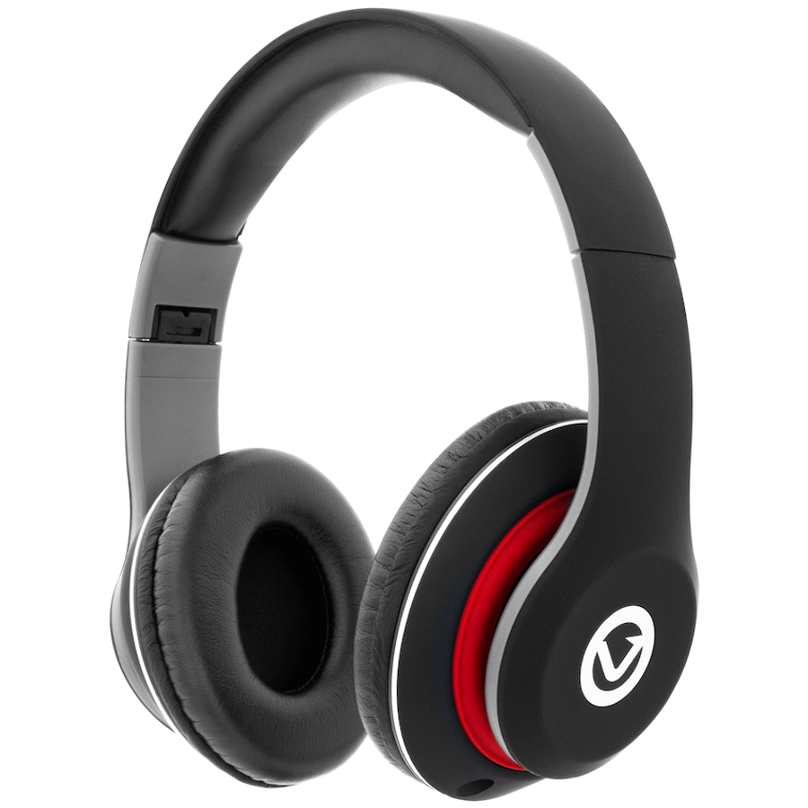 Volkano Falcon Headphones with Microphone - Black