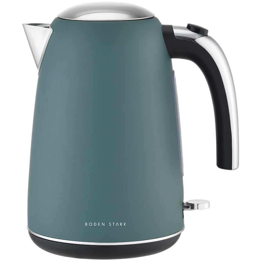 Boden Stark 1.7L Matte Stainless-Steel Kettle - Green