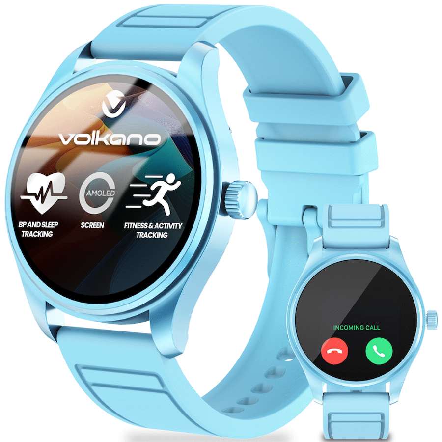Volkano Eon Series Smartwatch - Light Blue