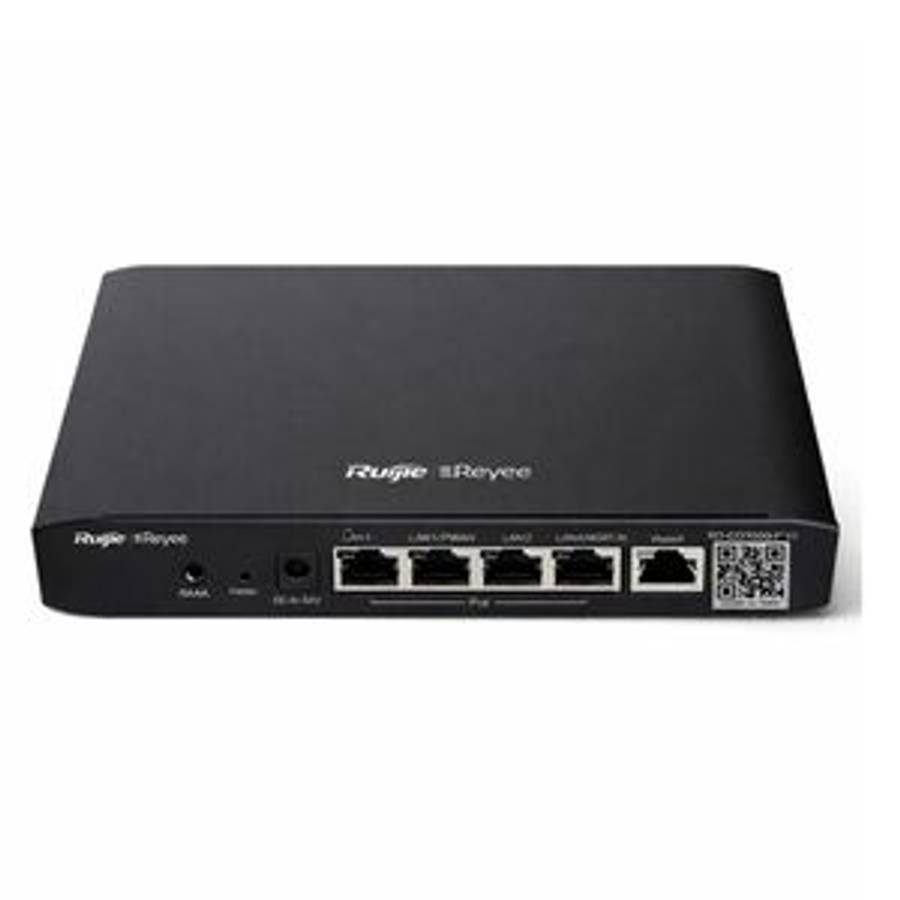 Reyee 4 Port 1GE PoE 100 Client Business Router with 1 WAN 1GE Uplink