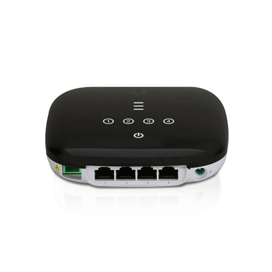 Ubiquiti UISP UFiber WiFi 4 GPON CPE with 4 GbE Ports | UF-WiFi