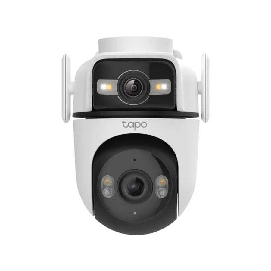 TP-Link Indoor/Outdoor Dual Lens Pan/Tilt Wi-Fi Security Camera | Tapo C545D