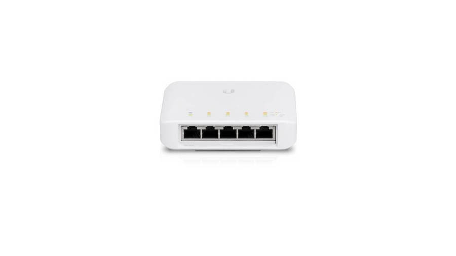 Ubiquiti UniFi Flex 5 Port Gigabit 1 PoE In 4 PoE Out Switch | USW-Flex
