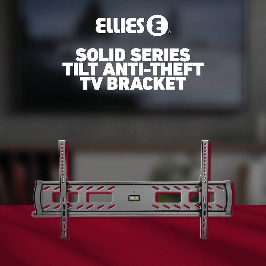 Ellies Solid Series Tilt Anti-Theft TV Bracket for 32'' - 90'' TV's