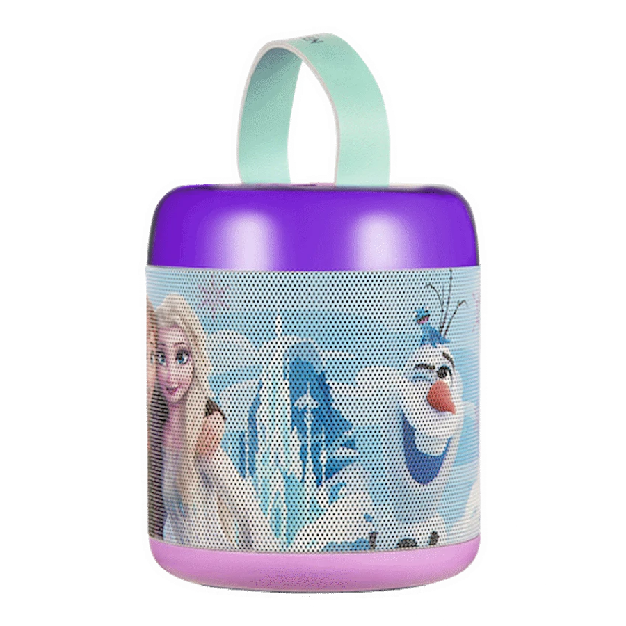 Disney Frozen Cylinder Karaoke Speaker with Bluetooth Microphone