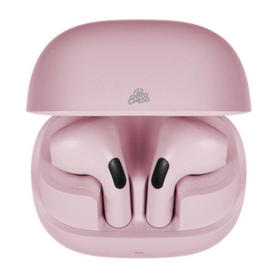 Pro Bass Zest Series TWS Earphones - Pink