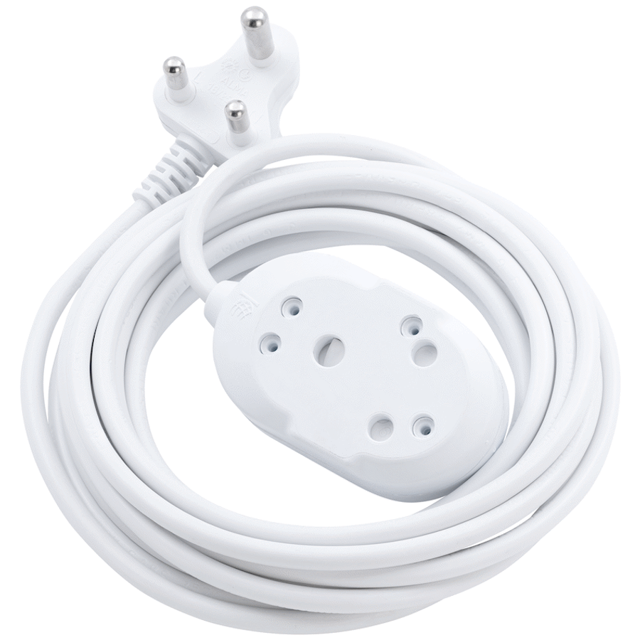 Ellies Back to Back Light Duty Extension Lead-5M