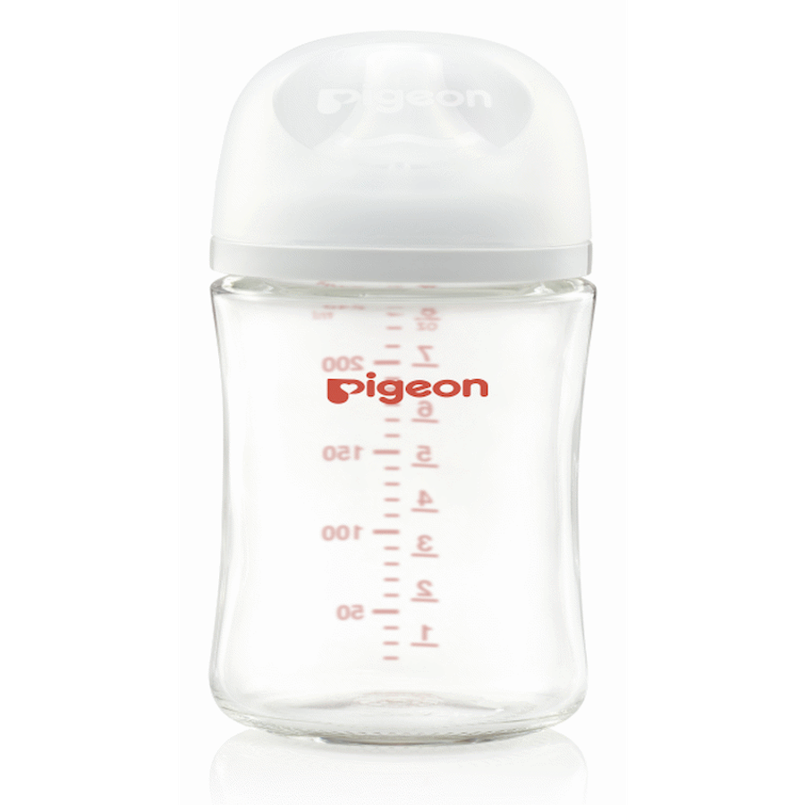 Pigeon Softouch Glass Nursing Bottle 240ml