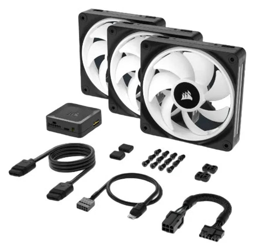 Corsair iCUE LINK QX120 RGB 120mm PWM Fans Starter Kit