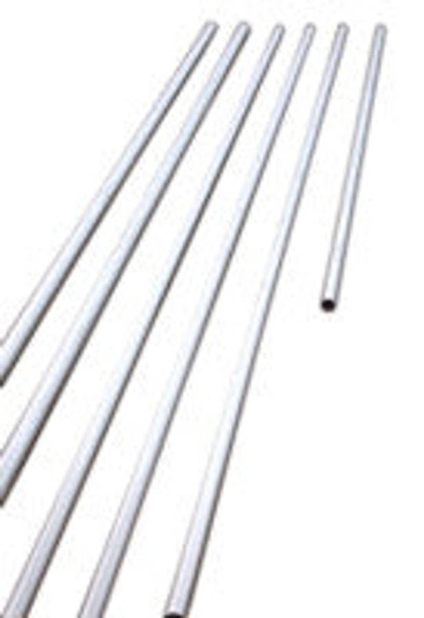 50mm Aluminium Pole - 6m - 5mm Sidewall