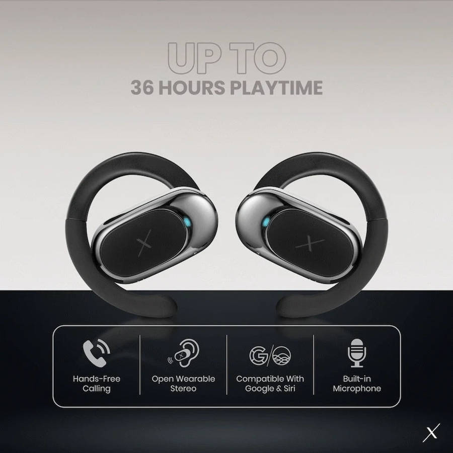 Volkano X VXO200 Open Wearable Stereo Earphones  - Black