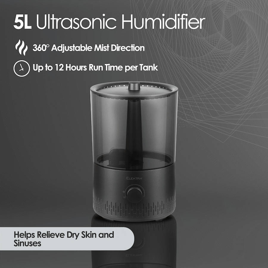 Elektra 5L Ultrasonic Humidifier