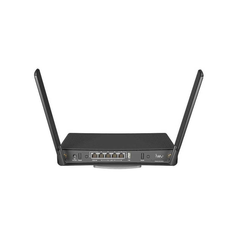 MikroTik hAP AC3 - dual-chain, dual-band 2.4/5 GHz, Desktop Wi-Fi Router - Black