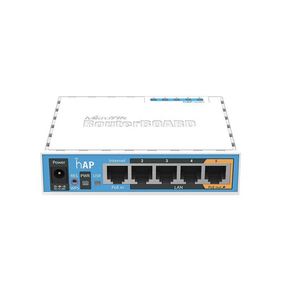 MikroTik hAP - 2.4GHz desktop Wi-Fi Router