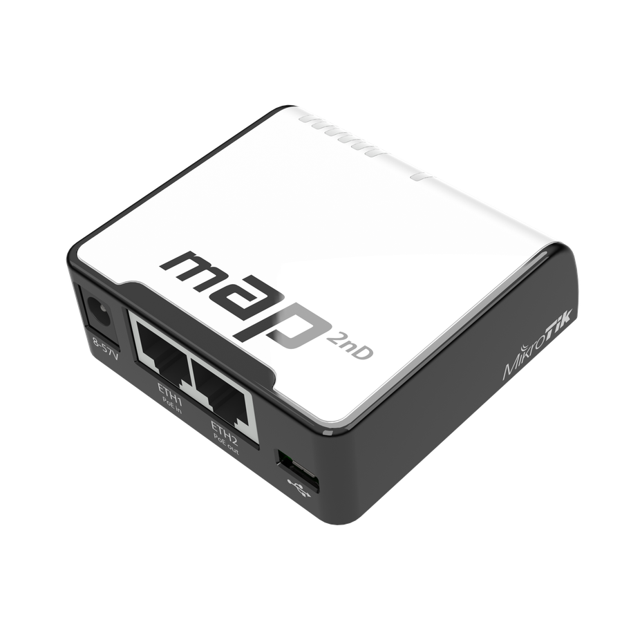 MikroTik mAP 2nD - 2.4GHz mini Indoor AP/CPE