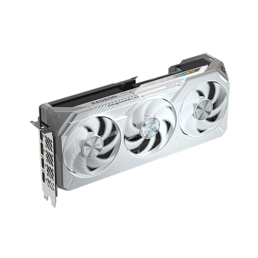GIGABYTE AMD Radeon RX9070XT Gaming OC ICE - 16GB; 256-Bit Memory Bus; 2x HDMI; 2x DisplayPort. M...
