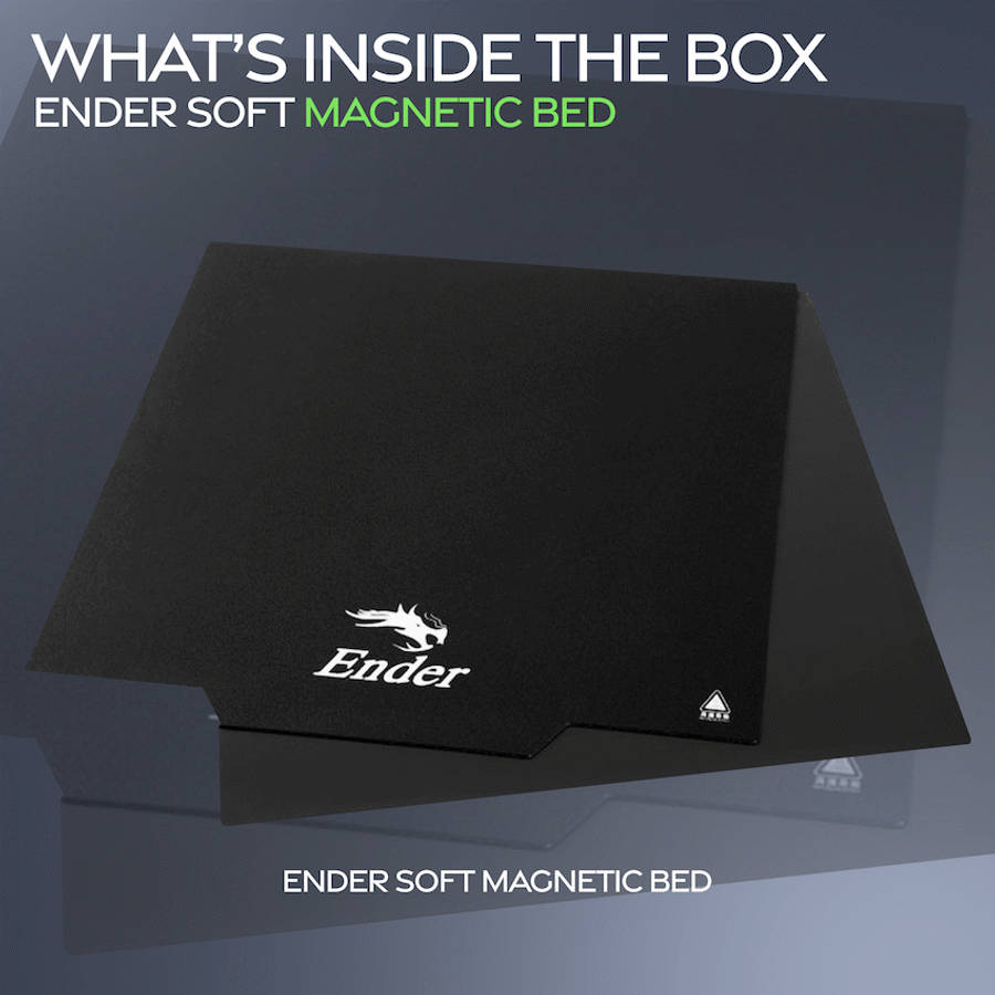 Ender Soft Magnetic Bed - 235x235 Ender-3 V2_Ender-3_Ender-3_KR_Ender-3 Pro_Ender-3S_CR20_CP-01_