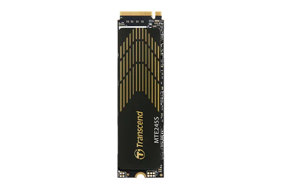 TRANSCEND 500GB MTE245S PCI-E  GEN 4X4 M.2 NVMe 2280 SSD 3D TLC - 4800 MB/s Read 4000 MB/s Write ...