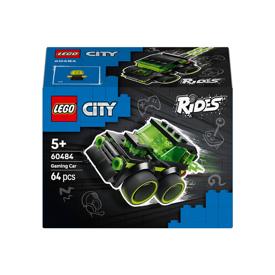 LEGO® City Rides  Gaming Race Car - Model Car Kit 60484