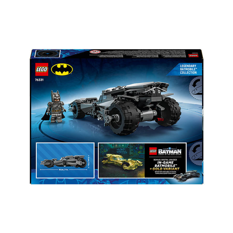 LEGO® DC Batman Batman v Superman Batmobile Car Toy 76331