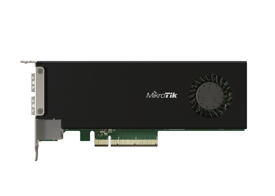 MikroTik Cloud Core 2 Port SFP28 4 Core Smart PCIe network interface card | CCR2004-1G-2XS-PCIe