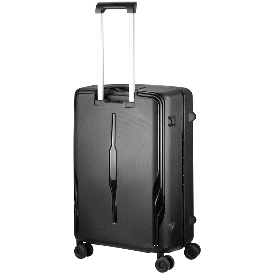 Travelwize Clipper PP 65cm 4-Wheel Spinner Luggage Black