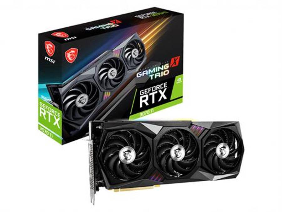 MSI Nvidia GeForce RTX 3070 Ti GAMING X TRIO 8G Graphics