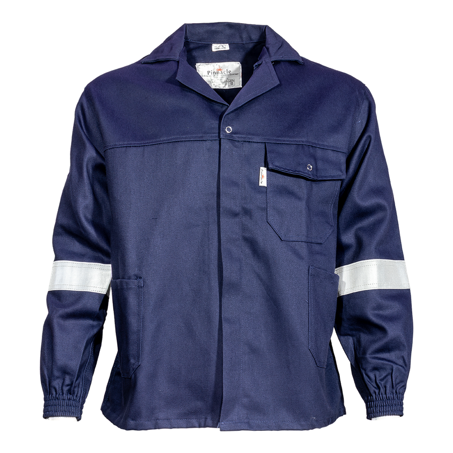 Pinnacle D59 Flame Retardant & Acid Resistant Jacket with Reflective Tape (Waist 32  54)