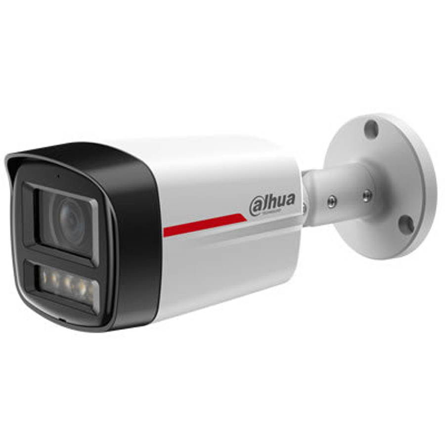 Dahua 4MP Smart Dual Light  Bullet  60m IR 6mm - Micro SD Card -  Built In Mic