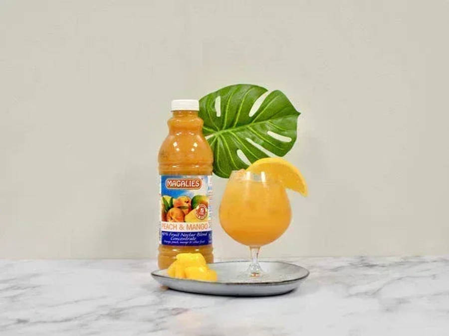 6 x MAGALIES 1 liter Peach & Mango 40% Concentrate (Sold 6x 1L Per Case)