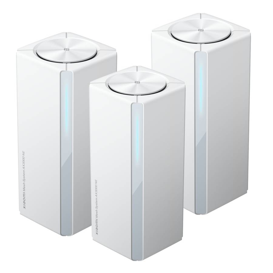 Xiaomi Mesh System AX3000 NE Whole-Home Wi-Fi 6 Router (3-Pack)  White