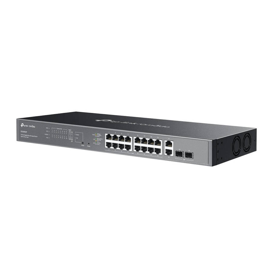 TP-LINK 20P GB MANAGED 16P POE+ 2SFP