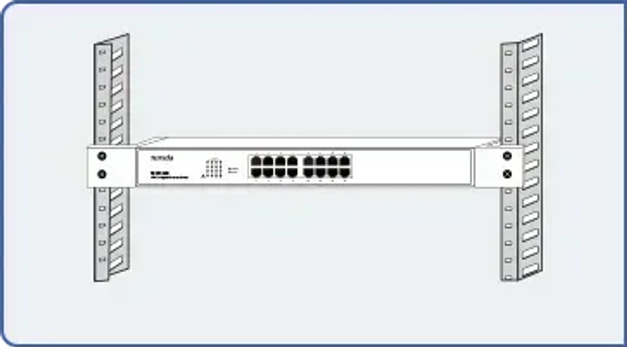 TENDA 16-Port Gigabit Ethernet Switch (TE-TEG1016G)
