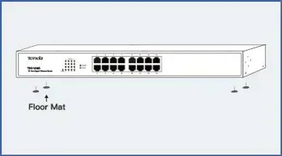 TENDA 16-Port Gigabit Ethernet Switch (TE-TEG1016G)